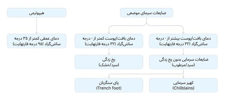 آسیب‌های ناشی از سرما